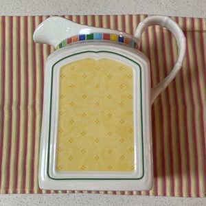 Villeroy and Boch Milk Pitcher, Twisted Alea Limone